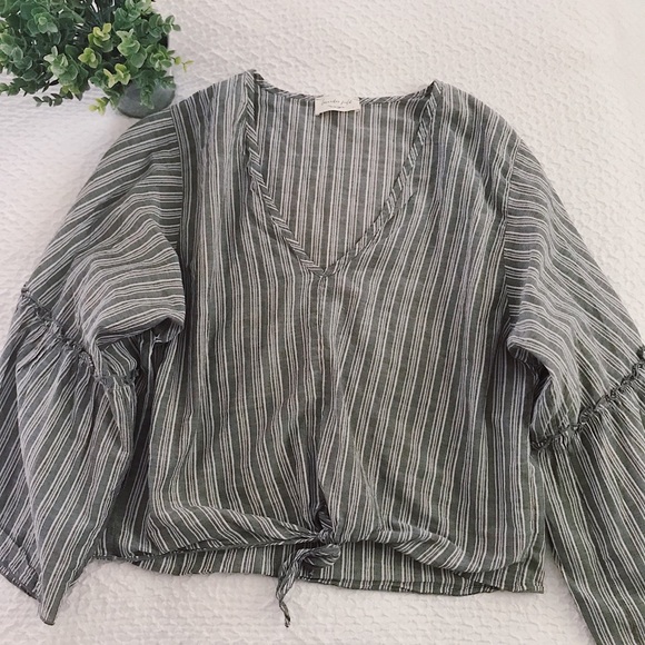 Lavender Field / Boho Shirt - Picture 2 of 4